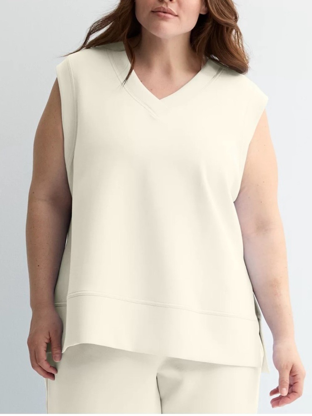 tek gear beige ultracomfort crewneck tee